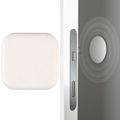 4.5cm Square White