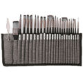 Silver Gray Pole Gray Bag