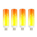 4 PCS Flame Lamp