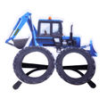 Blue Excavator