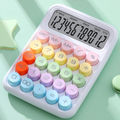 Colorful Button White