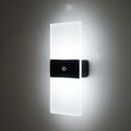 Black Rectangular White Light