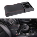 Microfiber Curved Type (Black Red)