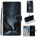 Mountain Road Starry Sky
