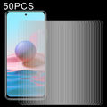 For Xiaomi Redmi Note 10 / Note 11 5G International Version / Note 10 Overseas Version 6.43 (50 PCS)
