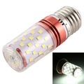 E27 12W 500LM 60 LEDs White Light 6000K