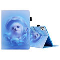 Blue Background Puppy