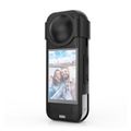 Silicone Case with Lens Cover (Black)