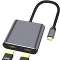USB-C / Type-C to Dual HDMI