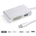 USB3.0+HDMI+VGA+DVI to Type-C