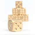 2 PCS Metal Polyhedral Dice