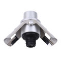 2 PCS  Push-button Wine Bottle Stopper(Silver)