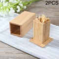 Bamboo Toothpick Box