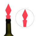 12 PCS Red Square Shape