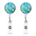 Aqua Blue Crocodile Clip