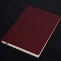 B5 Plain Weave Bitter Tea Red