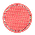 Watermelon Red and White Diamonds