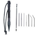 9 PCS / Set Black
