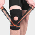 Patella Riding Protective Gear(Black / Orange)