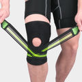 Patella Riding Protective Gear(Black / Fluorescent Green)