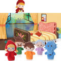 5 PCS/Set Little Red Hat+4 Story Cards