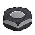 With Cover and Side Cloth (Black)