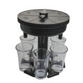Round Gray with Transparent Cup