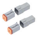 2 PCS DT04-6P / DT06-6S With Copper