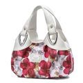 White Handle Red Flower