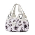 White Handle Gray Flower