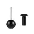 1/4 Inch  Black