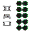 Black Green Circle