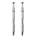 2pcs Silver