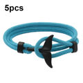 5pcs Light Blue