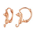 Large Rose Gold Plated
