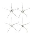 4pcs White Side Brush