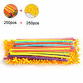 250pcs Pipe+250 Connectors