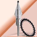 With 1 Circle Pen Tip Cap Transparent