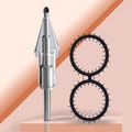 With 2 Circles Pen Tip Cap Transparent