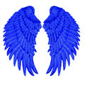 Large 33.5 x 32cm Royal Blue
