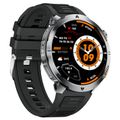 Black Case Silicone Strap