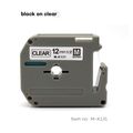 Black on Clear (M-K131)