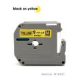 Black on Yellow (M-K621)