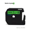 Black on Green (M-K721)