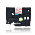 TZe-132 - Red on Clear