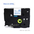 TZe-243 - Blue on White