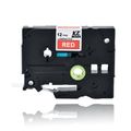 TZe-435 - White on Red