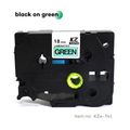 TZe-741 - Black on Green