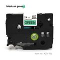 Black on Green