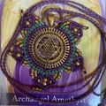 Shree Yantra Purple